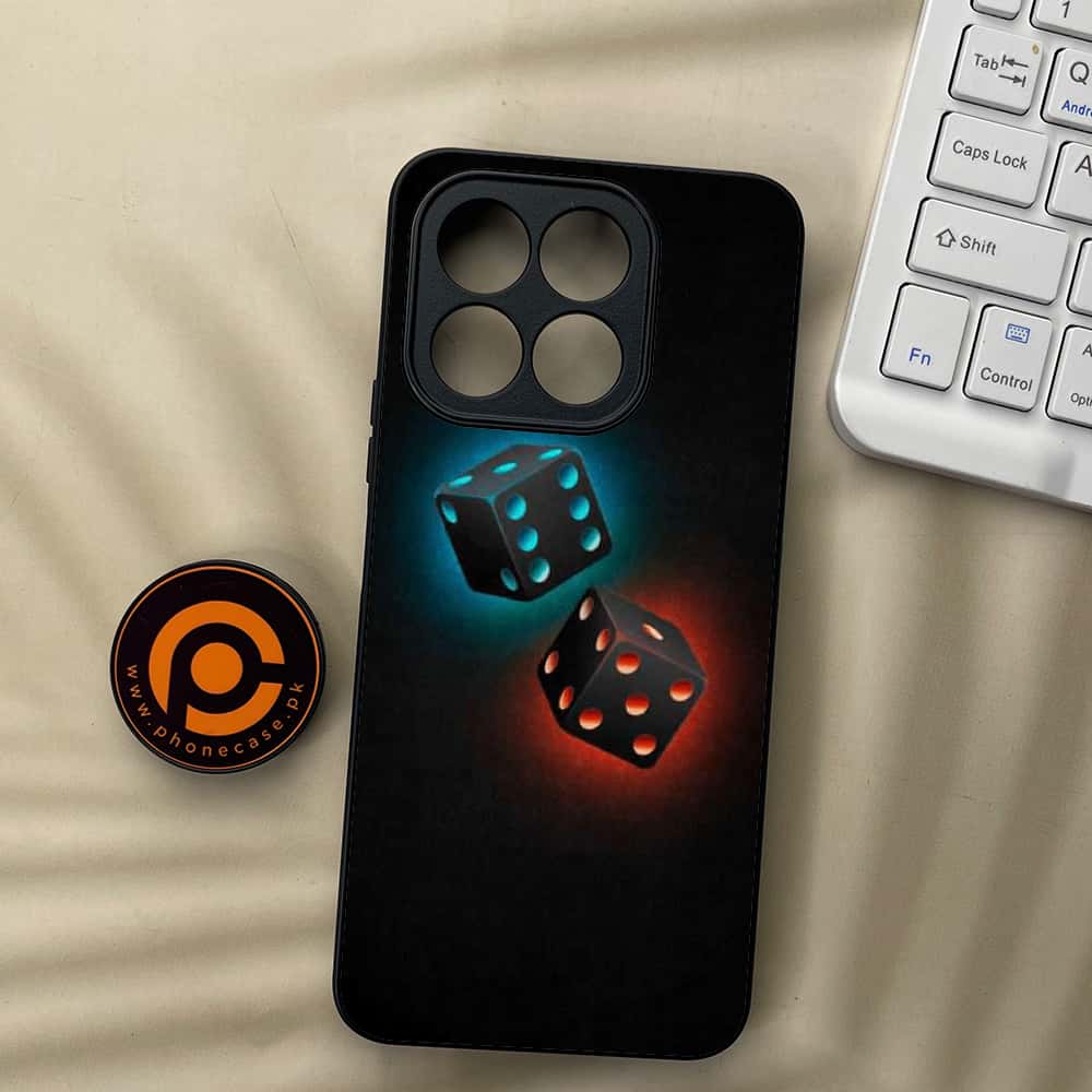 Honor X5b Plus - Black Art Series - Premium Metal  Printed soft Bumper shock Proof Case