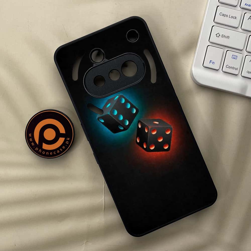 Nothing Phone 3a - Black Art Series - Premium Metal  Printed soft Bumper shock Proof Case
