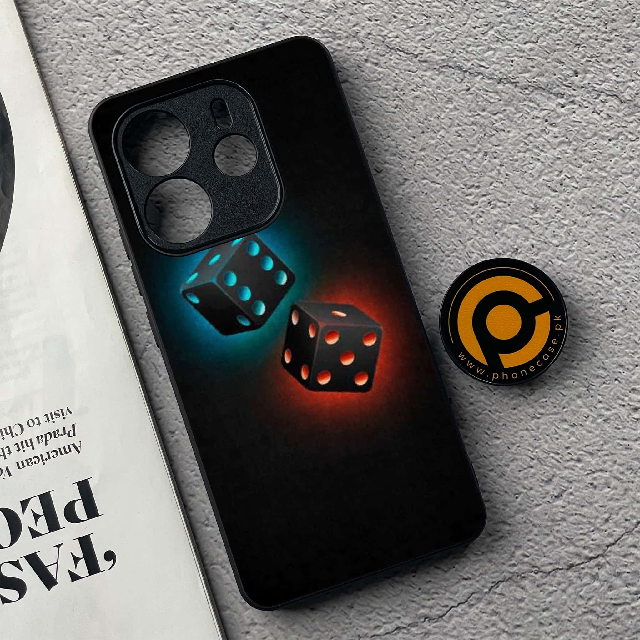 Xiaomi Redmi Note 14 - Black Art Series - Premium Printed Glass soft Bumper shock Proof Case
