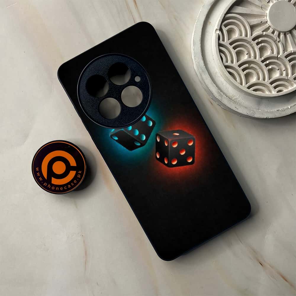 OnePlus 13 - Black Art Series - Premium Metal Printed soft Bumper shock Proof Case