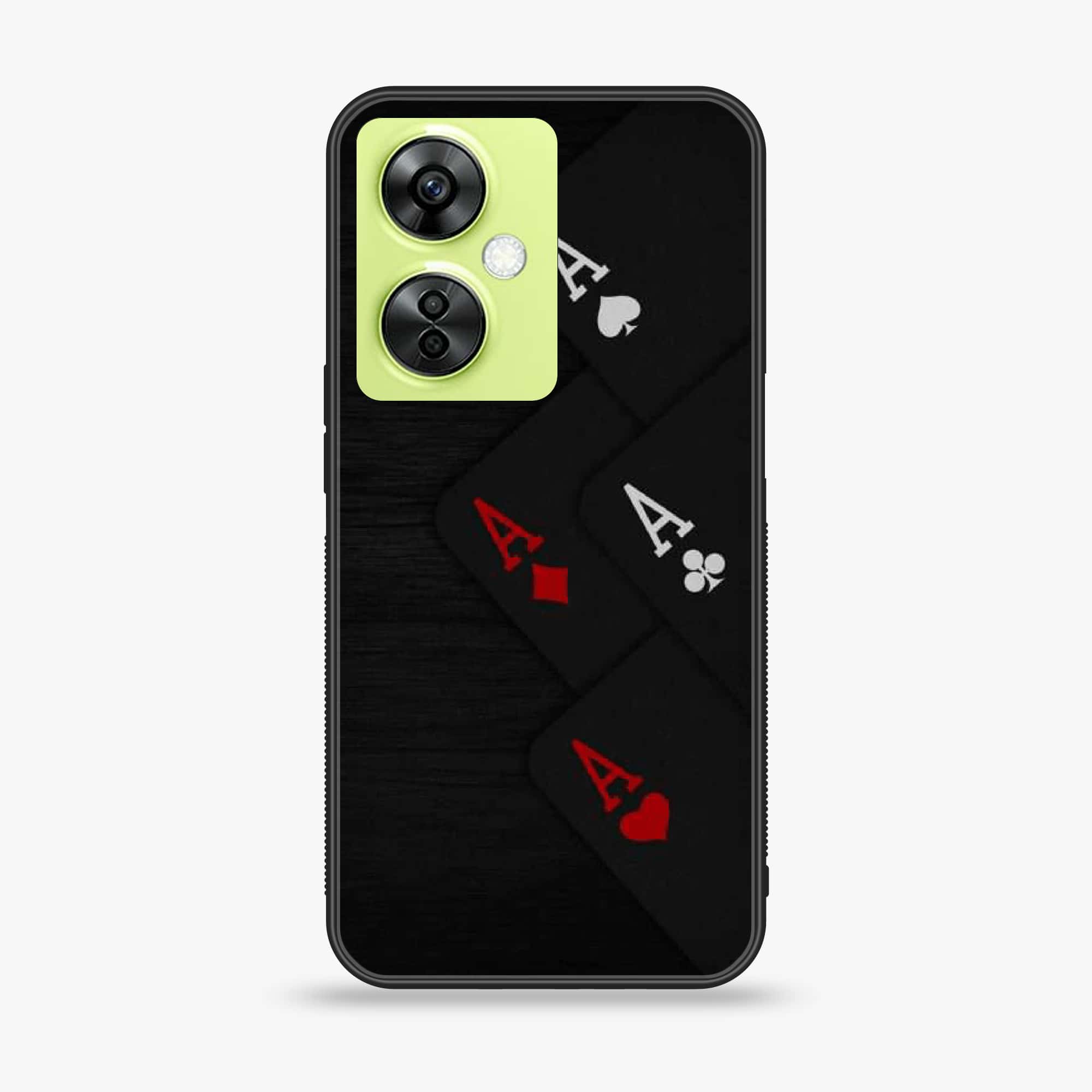 OnePlus Nord CE 3 Lite - Black Art Series - Premium Printed soft Bumper shock Proof Case