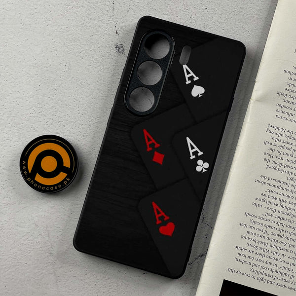 Tecno Camon 40 Pro - Black Art Design 5 - Premium Metal Printed Soft Bumper Shockproof Case CS-36633