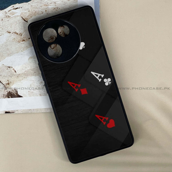 Vivo V30E - Black Art Design 5 - Premium Printed Metal soft Bumper shock Proof Case CS-36548