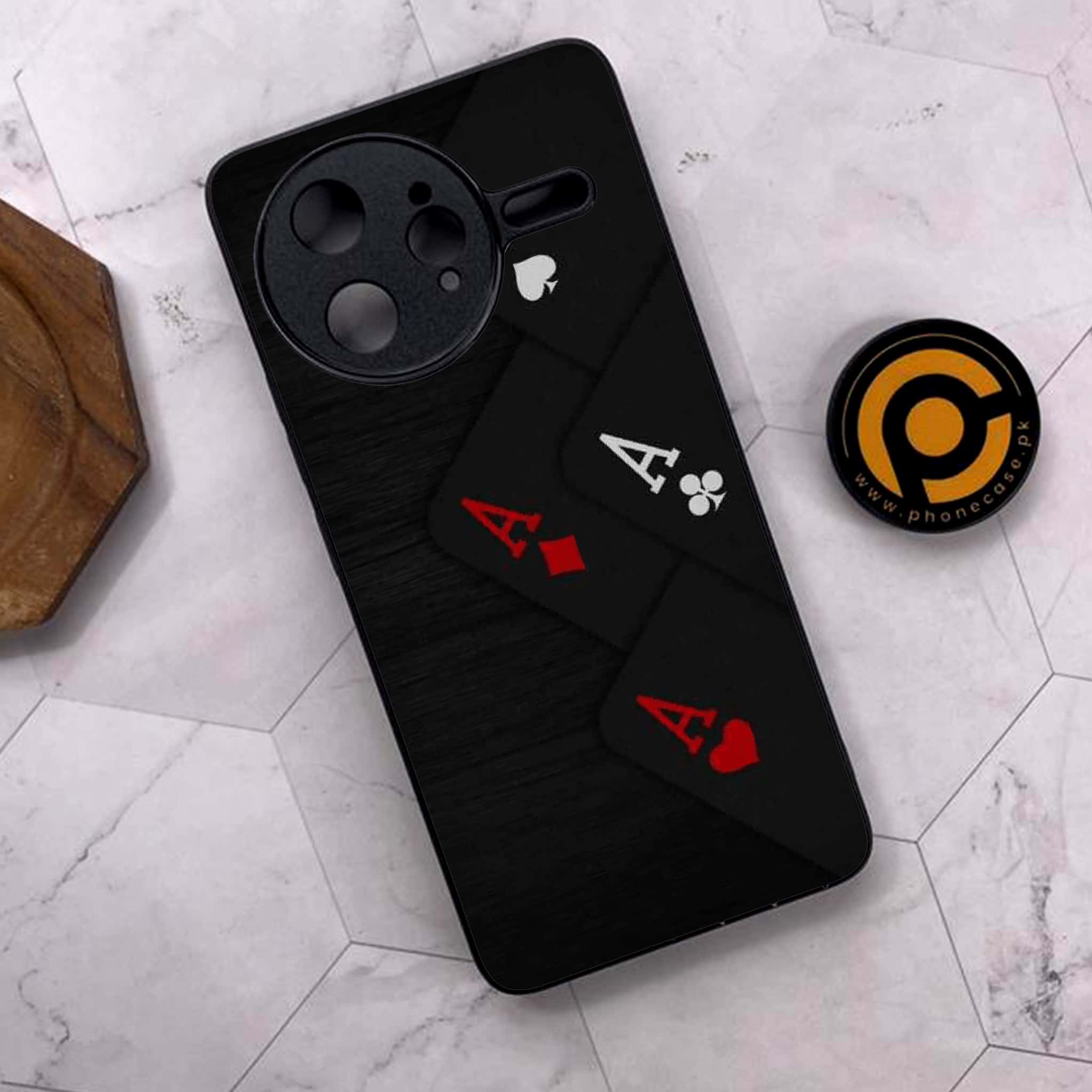Xiaomi Poco F7 Ultra 5G - Black Art Series - Premium Metal Printed soft Bumper shock Proof Case