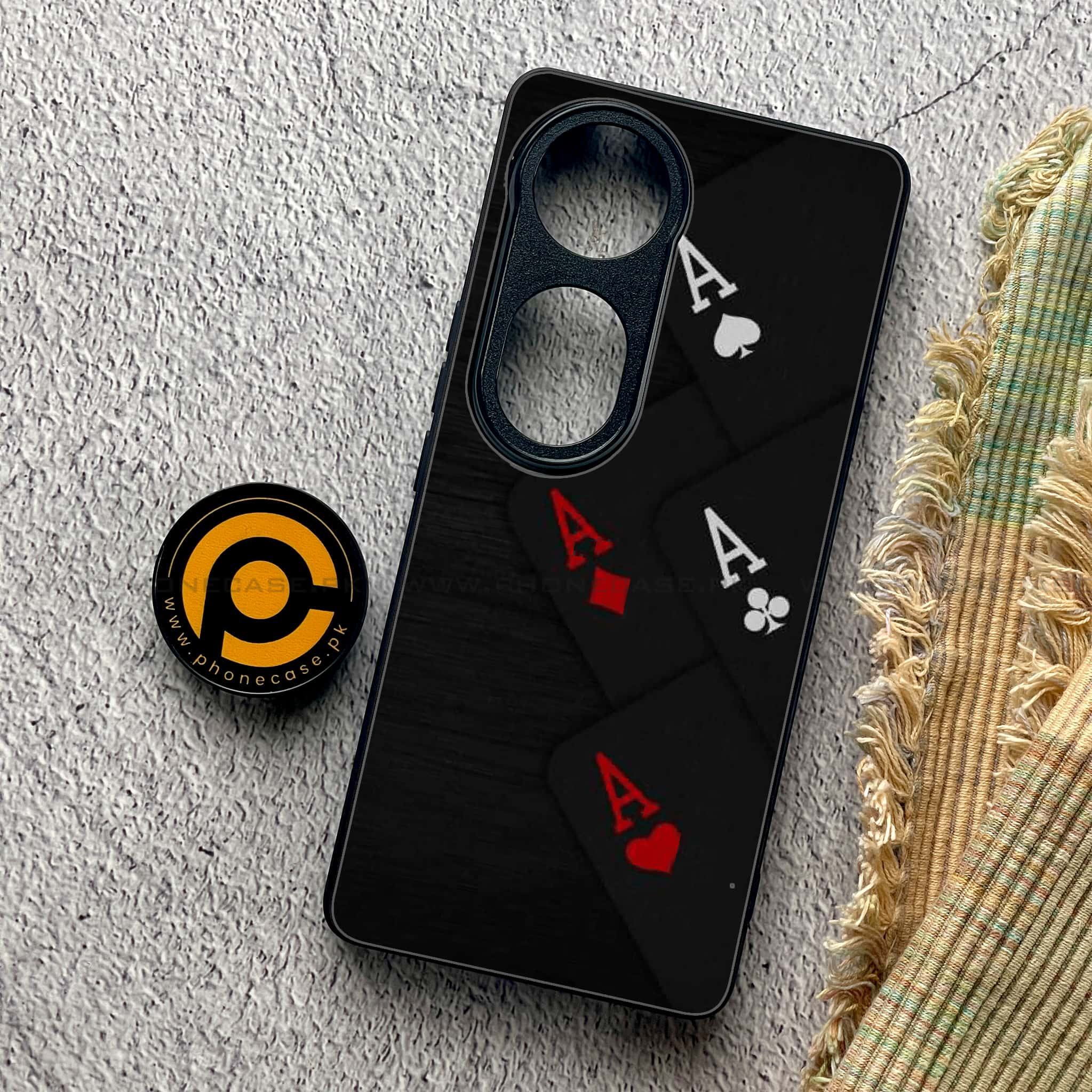 Vivo S19 Pro - Black Art Series - Premium Metal Printed soft Bumper shock Proof Case