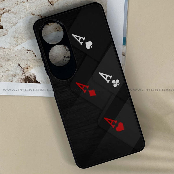 Oppo A60 - Black Art Design 5 - Premium Printed Metal soft Bumper shock Proof Case CS-22676 CS-23885 CS-24896 CS-24913