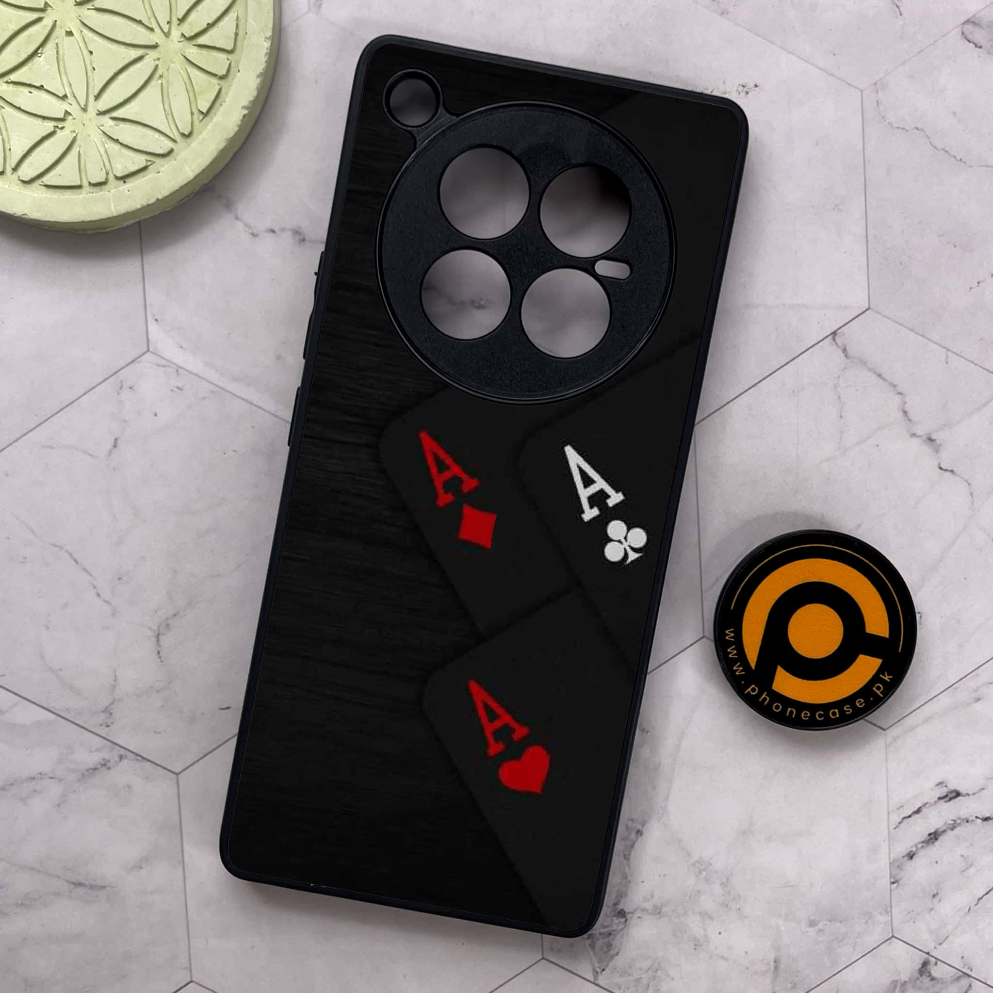 Infinix Zero 40 5G - Black Art Series - Premium Metal Printed soft Bumper shock Proof Case