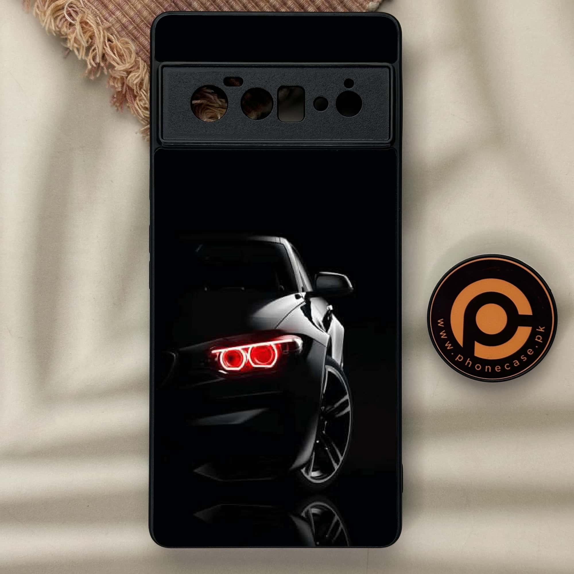 Google Pixel 6 Pro-Black Art Series - Premium Metal Printed soft Bumper Shock Proof Case