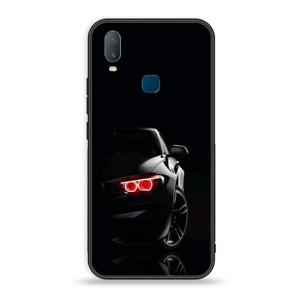 VIVO Y11 - Black Art Design 6 - Premium Printed Glass soft Bumper shock Proof Case CS-22269