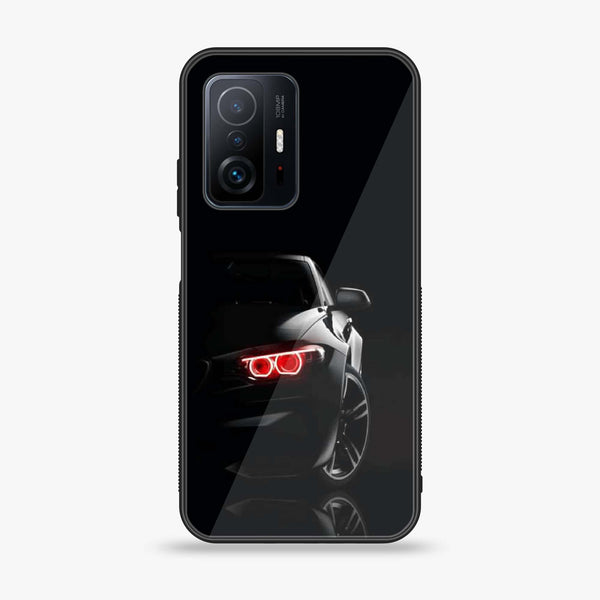 Xiaomi 11T/ 11T Pro - Black Art Design 6 - Premium Printed Glass soft Bumper shock Proof Case CS-15297