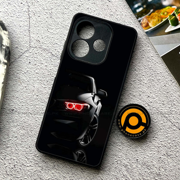 Oppo A5 Pro - Black Art Design 6  - Premium Metal Printed soft Bumper shock Proof Case CS-39267