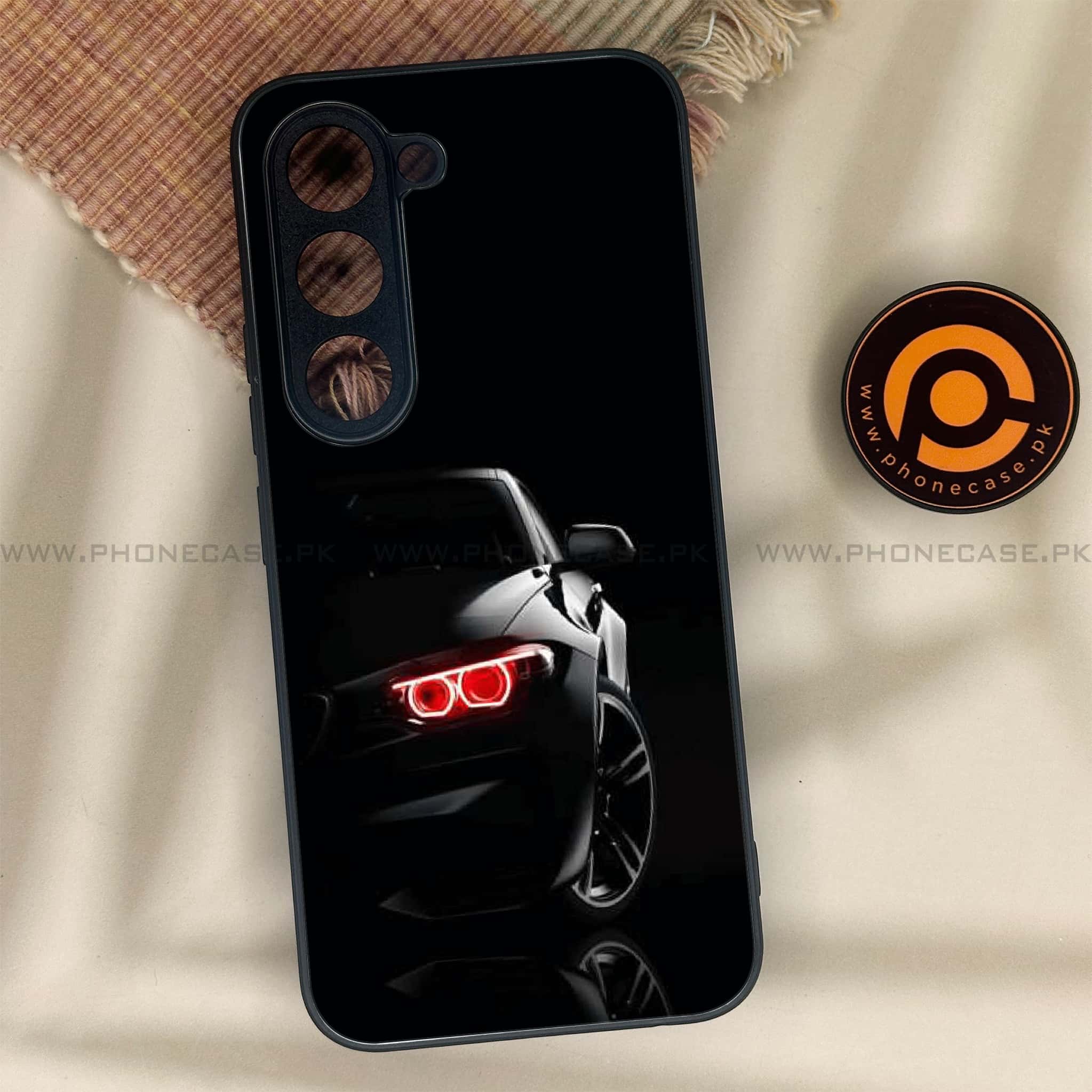 Tecno Spark 40 Pro - Black Art Series - Premium Metal Printed soft Bumper shock Proof Case