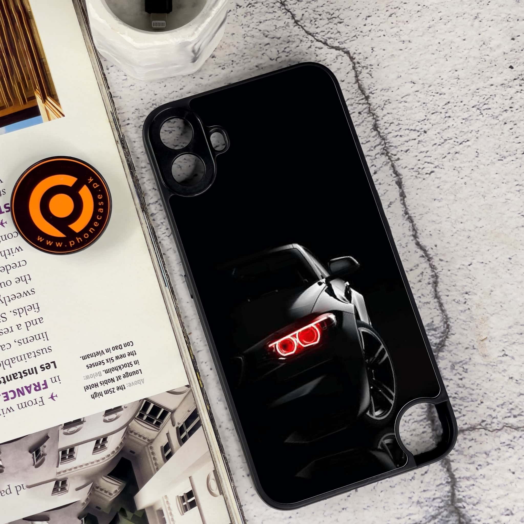 Nothing CMF Phone 1 - Black Art Series - Premium Metal Printed soft Bumper Shock Proof Case