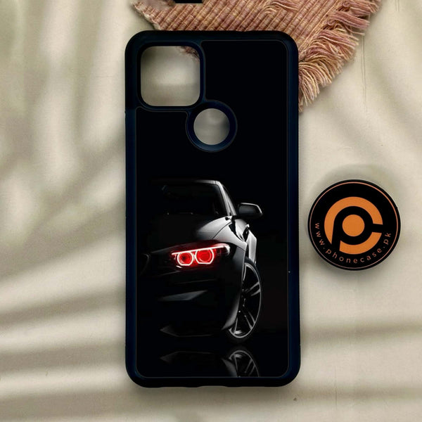 Google Pixel 4a 5G - Black Art Design 6 - Premium Metal Printed Soft Bumper Shock Proof Case