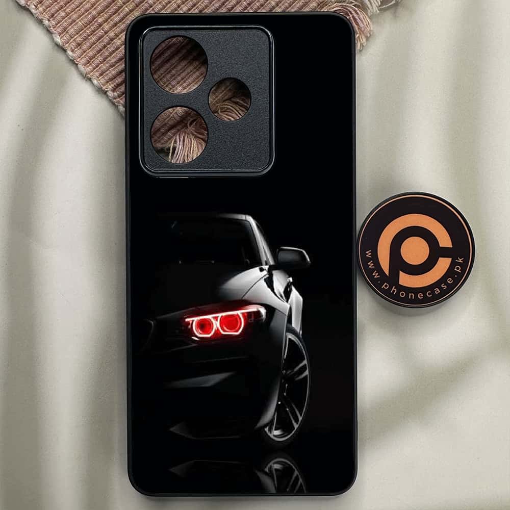 Realme GT 7 - Black Art Series - Premium Metal Printed soft Bumper shock Proof Case