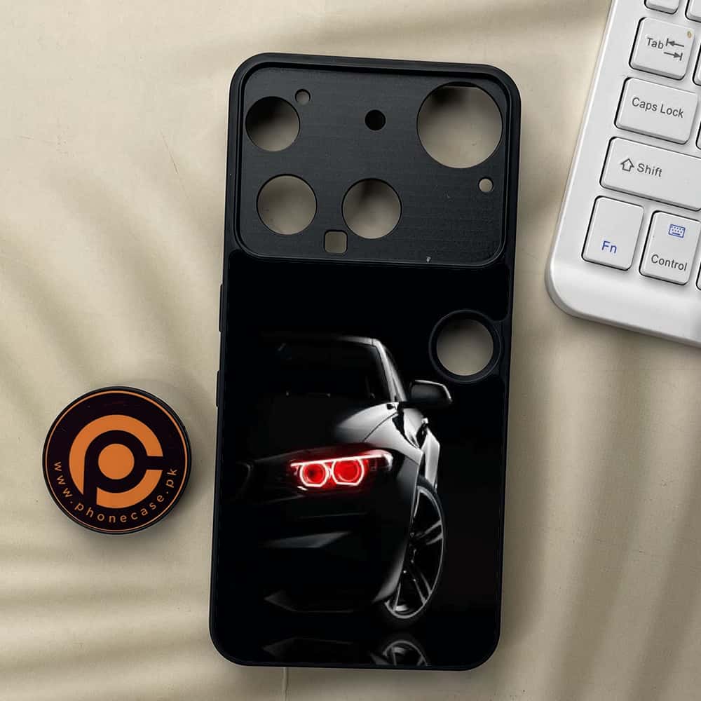 Nothing Phone 3 - Black Art Series - Premium Metal  Printed soft Bumper shock Proof Case