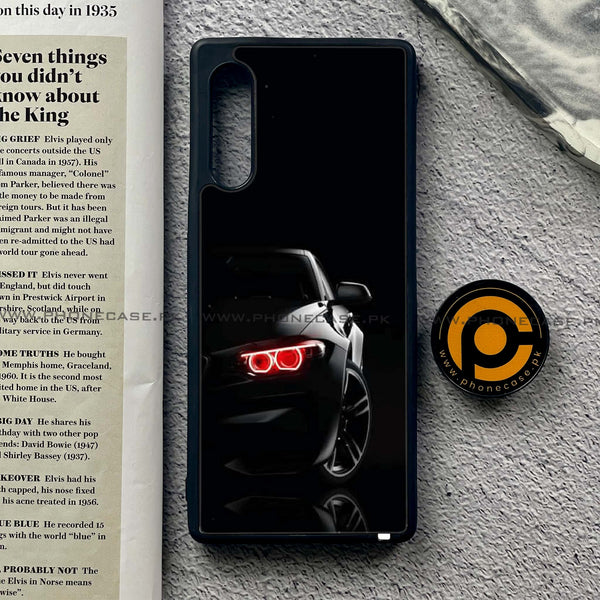 LG G9 - Black Art Design 6 - Premium Metal Printed soft Bumper shock Proof Case CS-22485