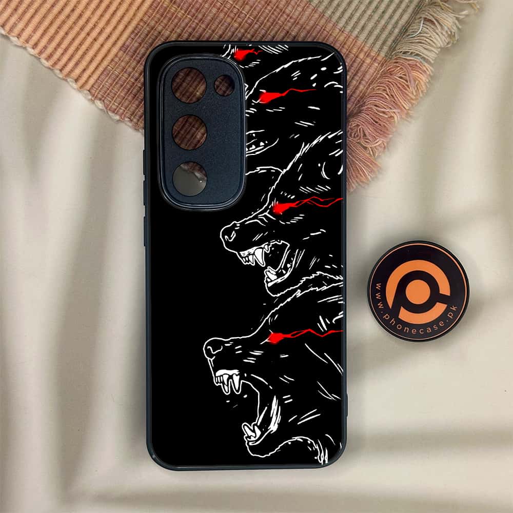 Tecno Spark 40 Pro Plus - Black Art Series - Premium Metal Printed soft Bumper shock Proof Case