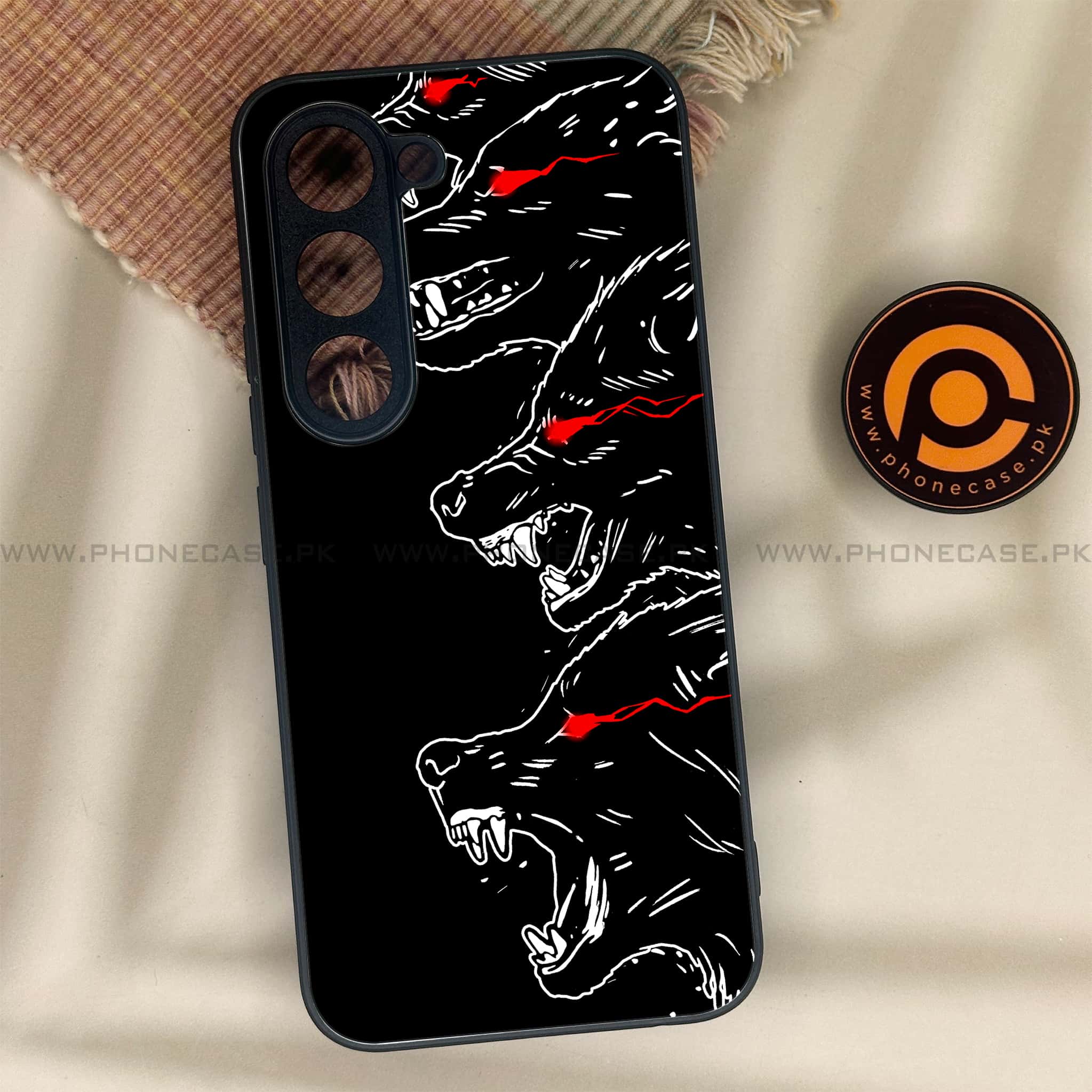 Tecno Spark 40 Pro - Black Art Series - Premium Metal Printed soft Bumper shock Proof Case