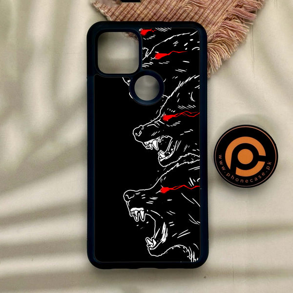 Google Pixel 4a 5G - Black Art Design 7 - Premium Metal Printed Soft Bumper Shock Proof Case