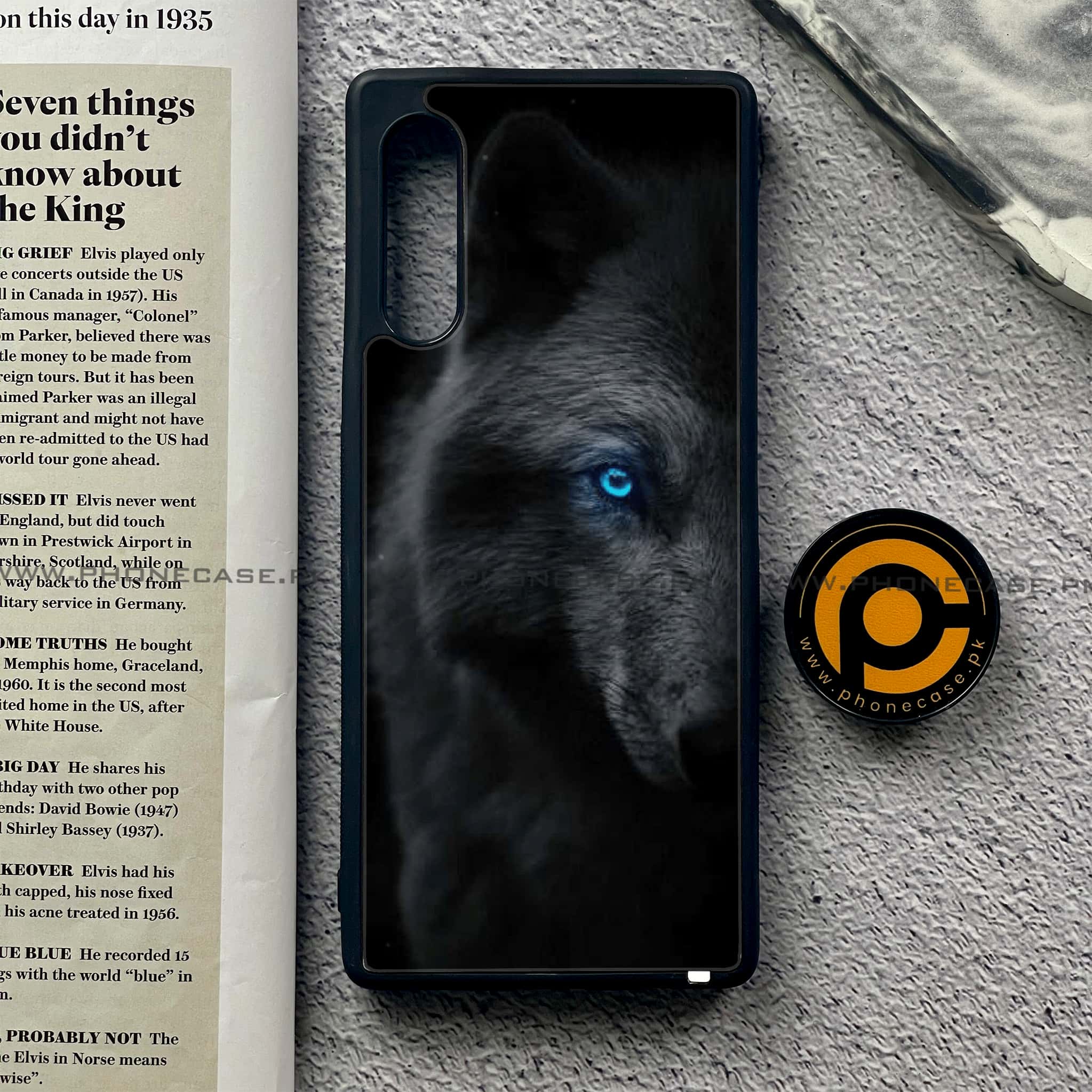LG G9 - Black Art Series - Premium Metal Printed soft Bumper shock Proof Case