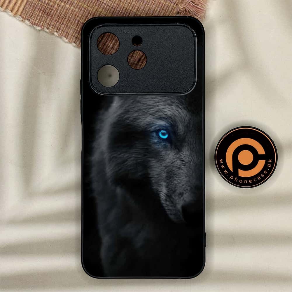 Tecno Spark 40 - Black Art Series - Premium Metal Printed soft Bumper shock Proof Case