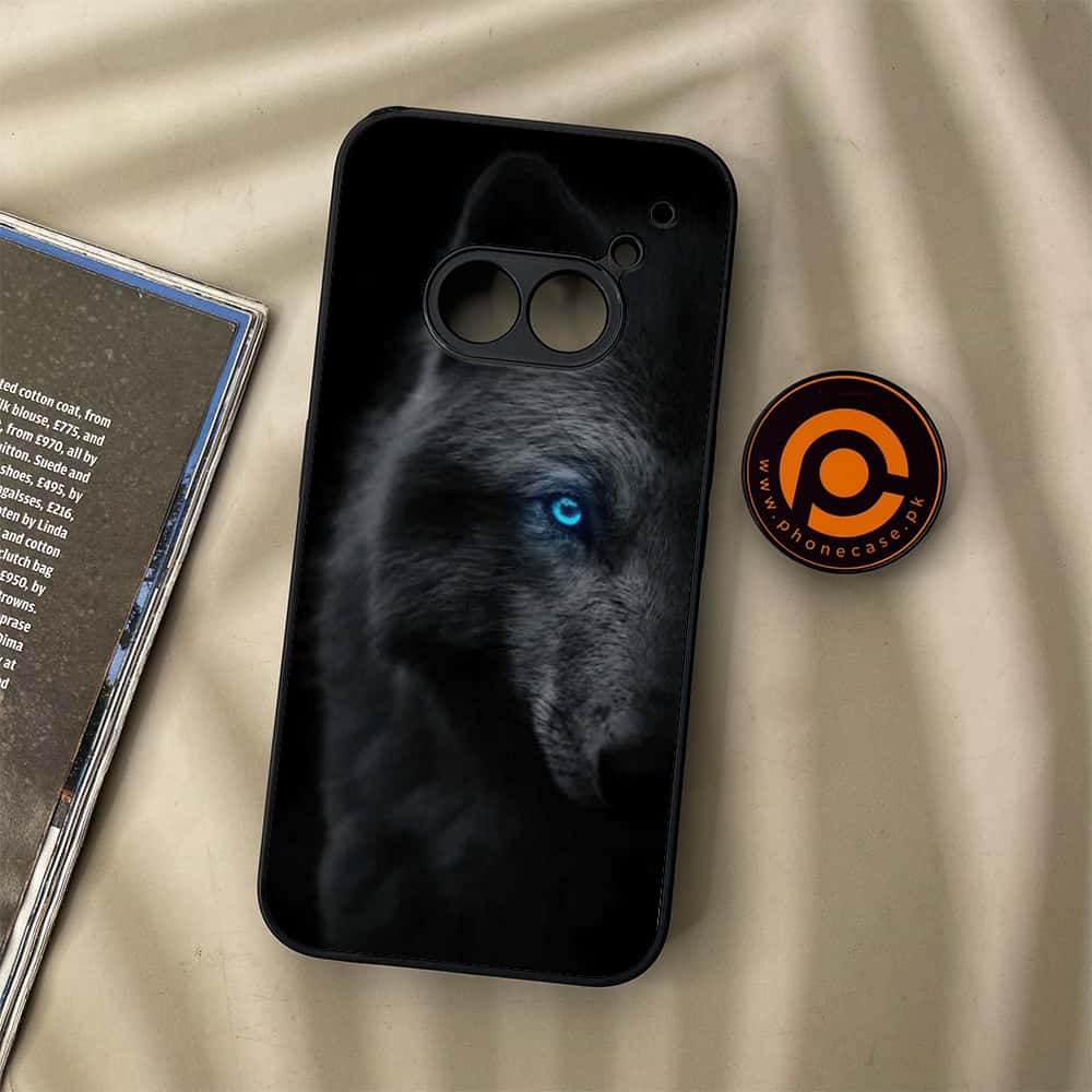 Nothing Phone (2a) - Black Art Series - Premium Metal Printed soft Bumper Shock Proof Case