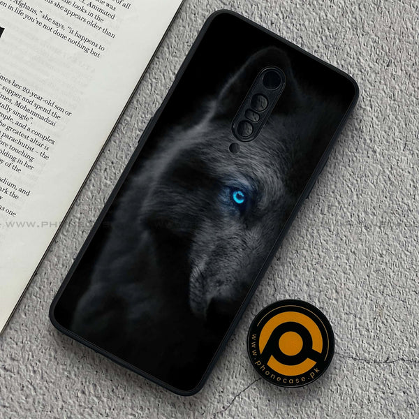 OnePlus 7 Pro - Black Art Design 8- Premium Printed Glass soft Bumper shock Proof Case CS-45136