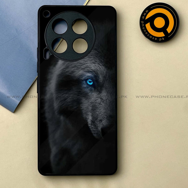 Tecno Camon 30 - Black Art Series  Design 8-  Premium Printed Metal soft Bumper shock Proof Case  CS-18875