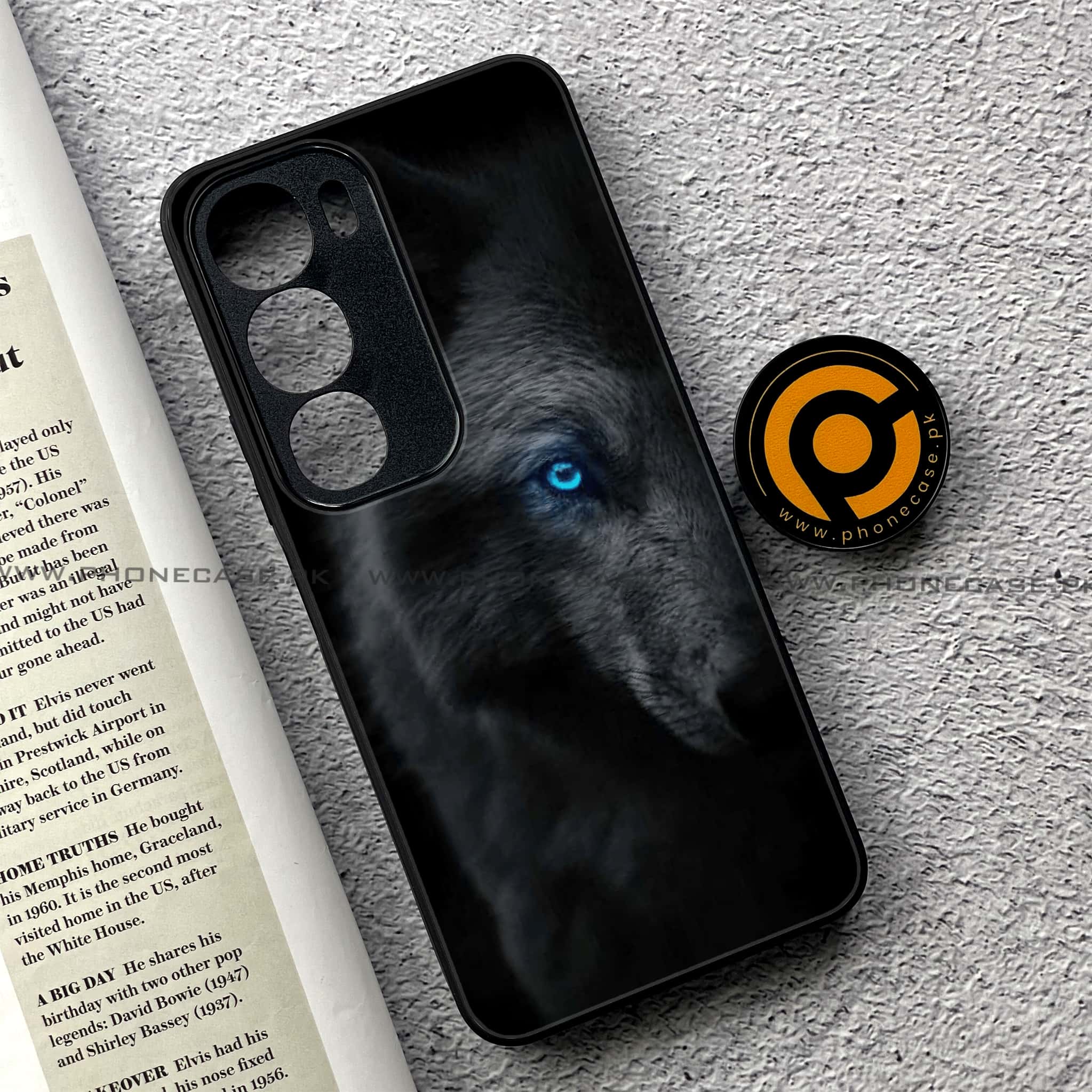 Vivo Y19s Pro - Black Art Series - Premium Metal Printed soft Bumper shock Proof Case