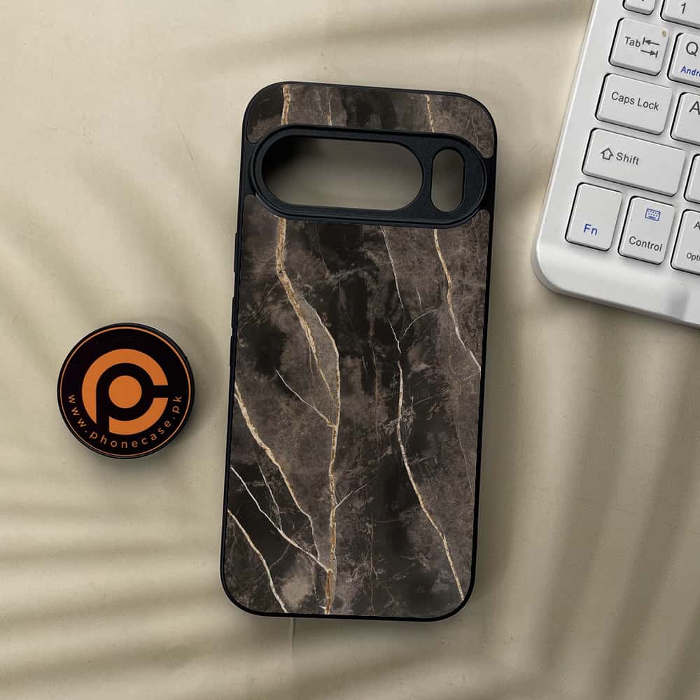 Google Pixel 10  - Blue Marble 2.0 Series - Premium Metal Printed soft Bumper Shockof Case