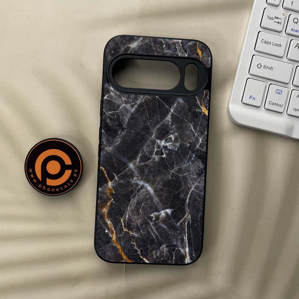 Google Pixel 10  - Blue Marble 2.0 Series - Premium Metal Printed soft Bumper Shockof Case