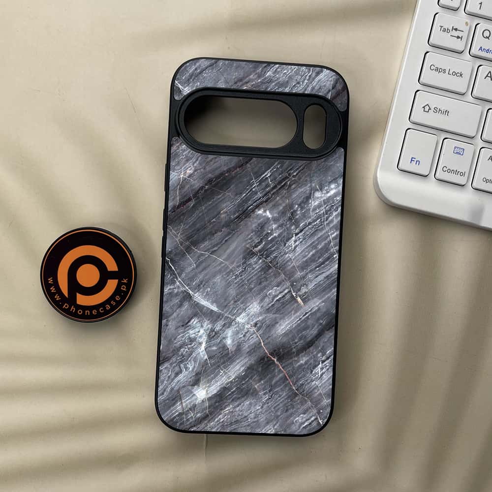 Google Pixel 10  - Blue Marble 2.0 Series - Premium Metal Printed soft Bumper Shockof Case