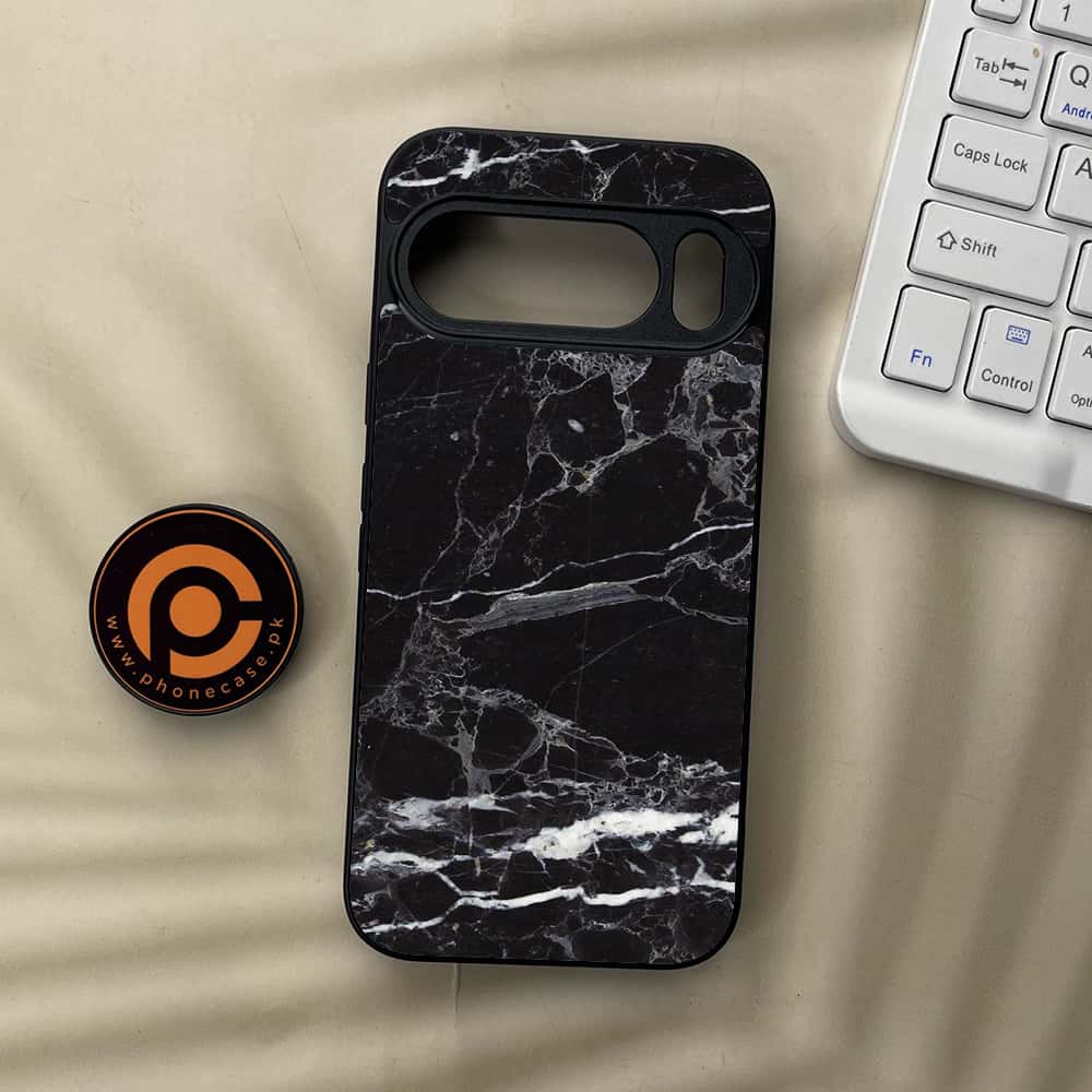 Google Pixel 10  - Blue Marble 2.0 Series - Premium Metal Printed soft Bumper Shockof Case
