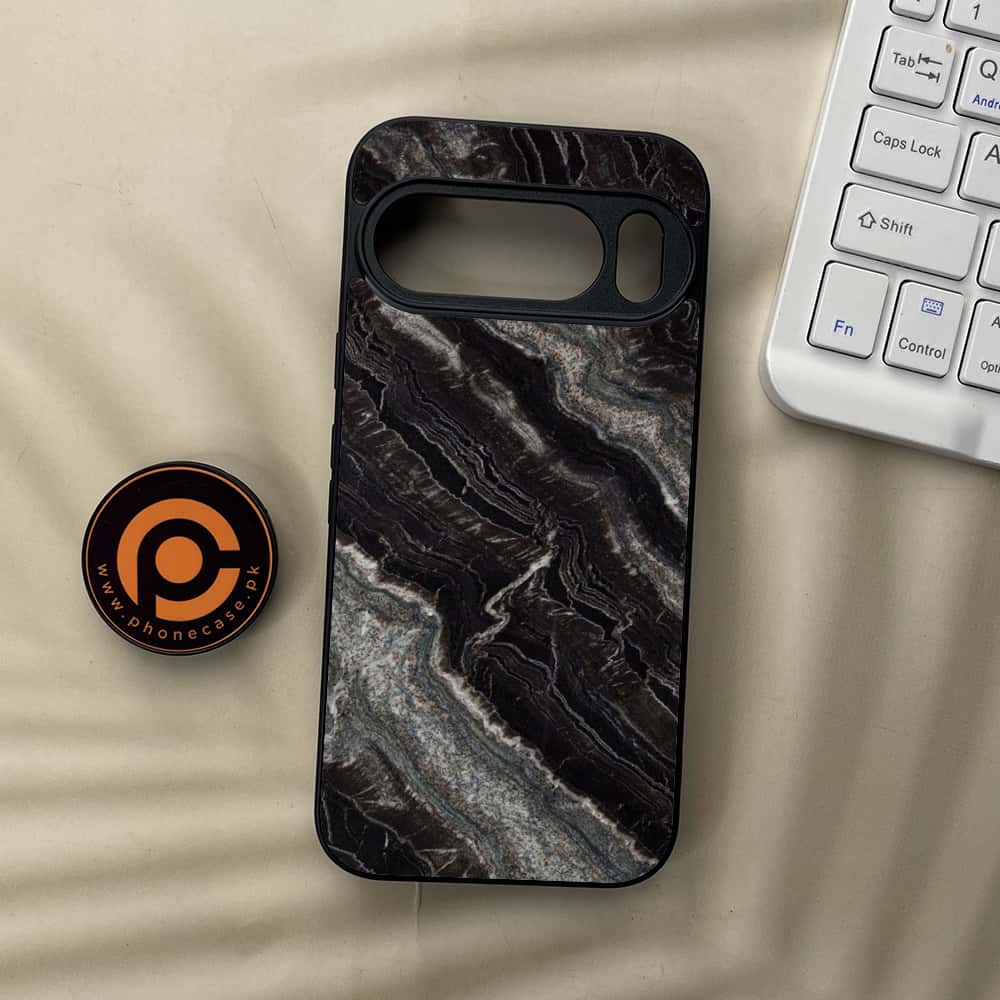 Google Pixel 10  - Blue Marble 2.0 Series - Premium Metal Printed soft Bumper Shockof Case