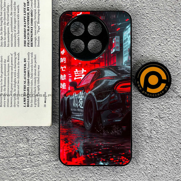 OnePlus 13R - Tokyo Dark Night Racing Car - Premium Printed Metal soft Bumper shock Proof Case