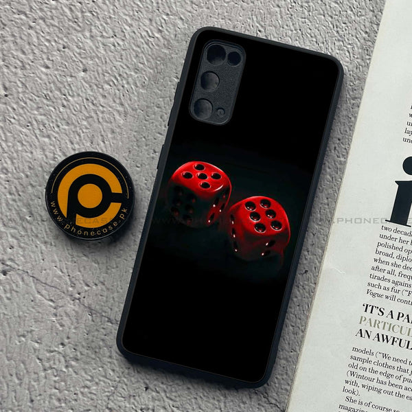 Samsung Galaxy S20 Black Art Design 3  - Premium Printed Glass soft Bumper shock Proof Case CS-39263