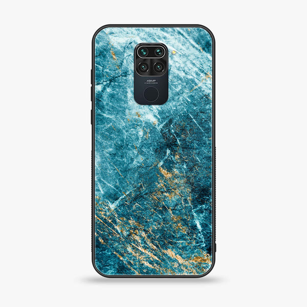 Xiaomi Redmi 10X - Blue Marble 2.0 Design 10 -  Premium Printed Metal soft Bumper shock Proof Case  CS-30309