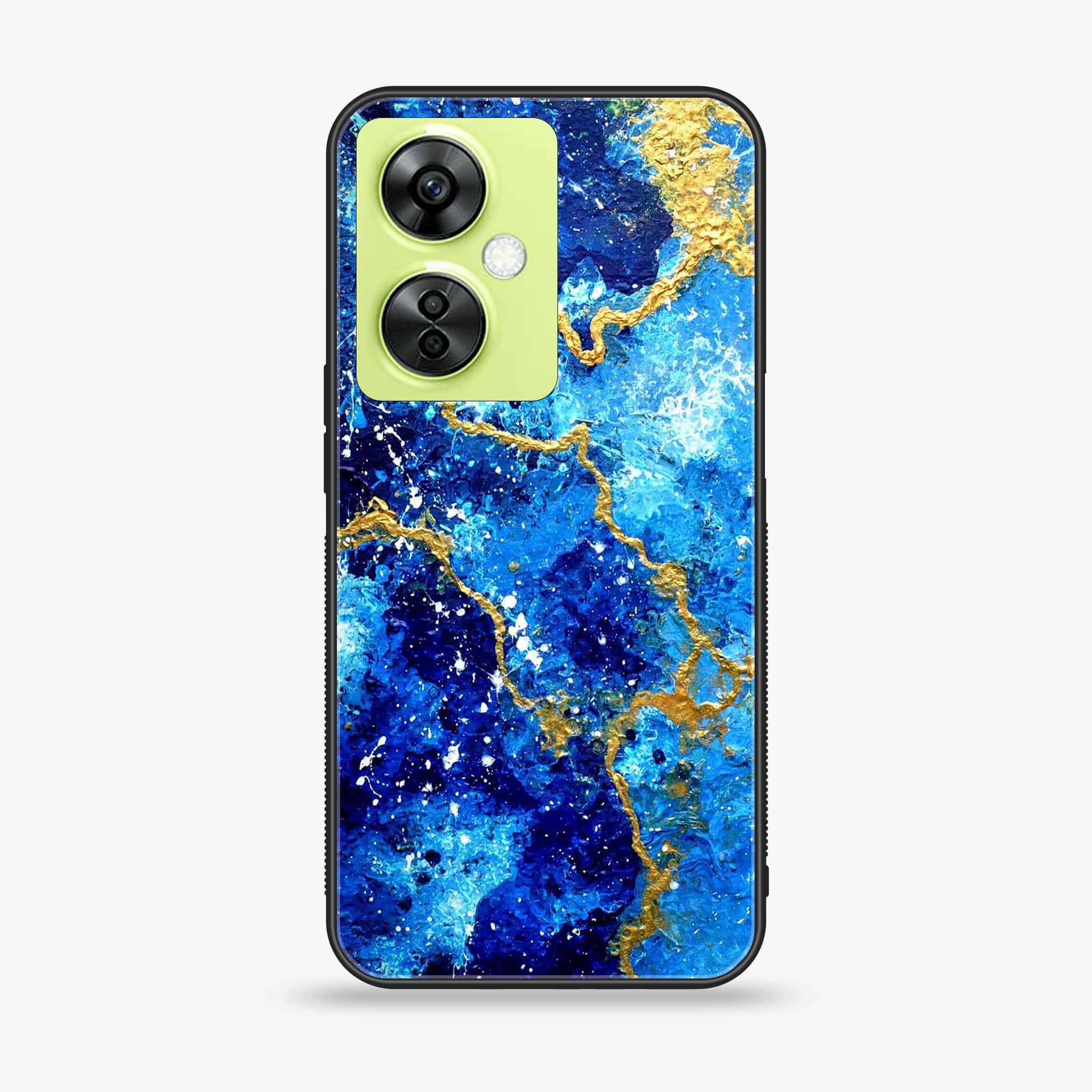 OnePlus Nord CE 3 Lite - Blue Marble 2.0 Series - Premium Printed soft Bumper shock Proof Case