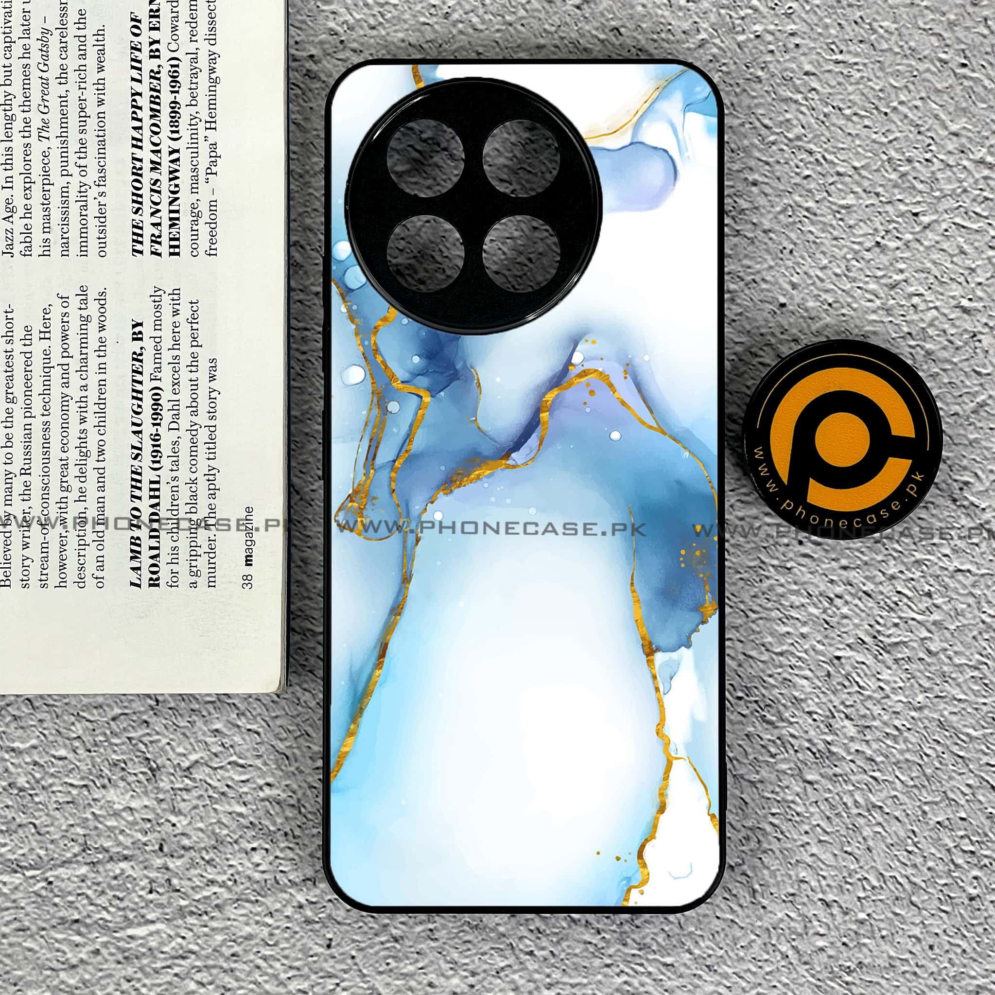 OnePlus Ace 5 - Blue Marble 2.0 Series - Premium Metal Printed soft Bumper shock Proof Case