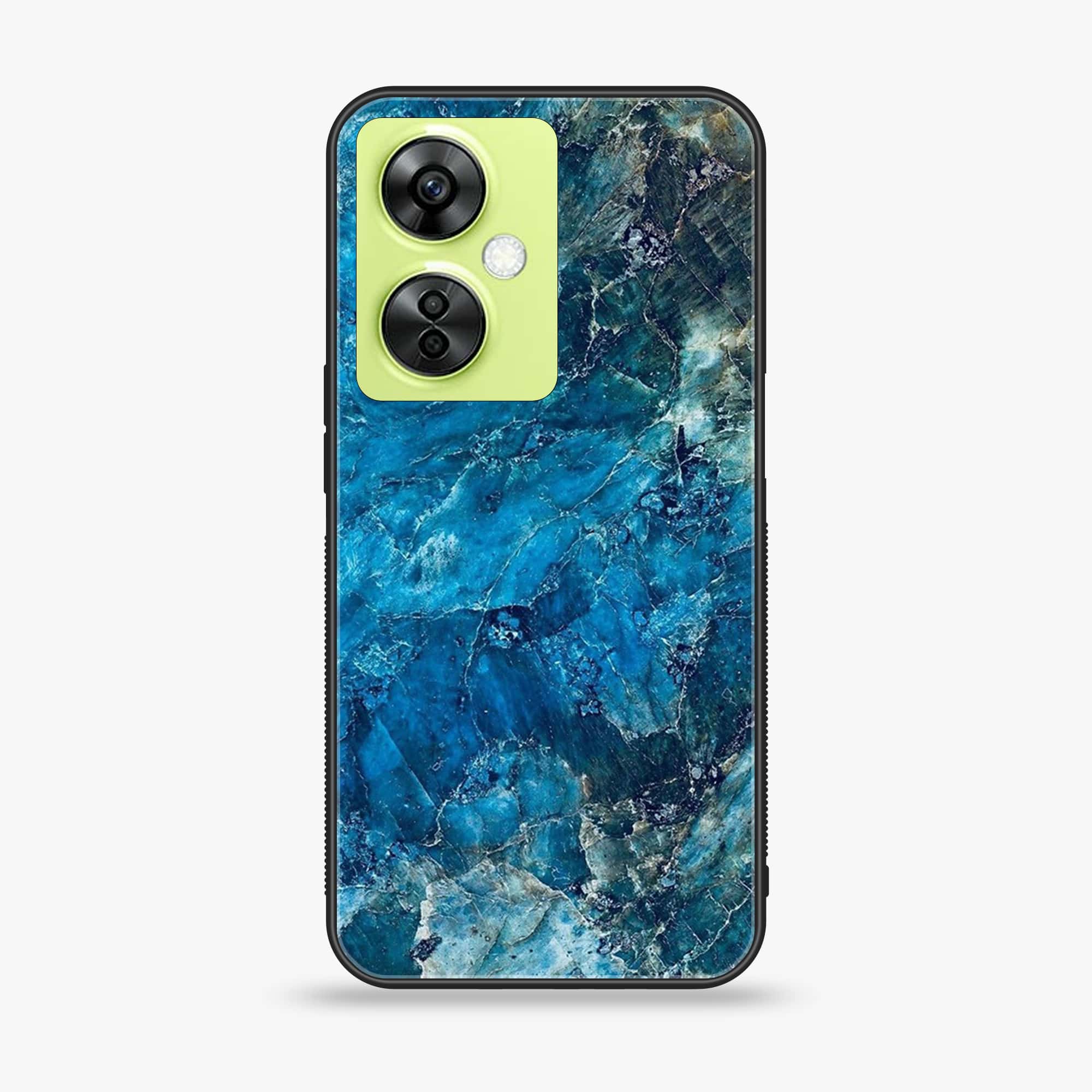 OnePlus Nord CE 3 Lite - Blue Marble Series - Premium Printed soft Bumper shock Proof Case