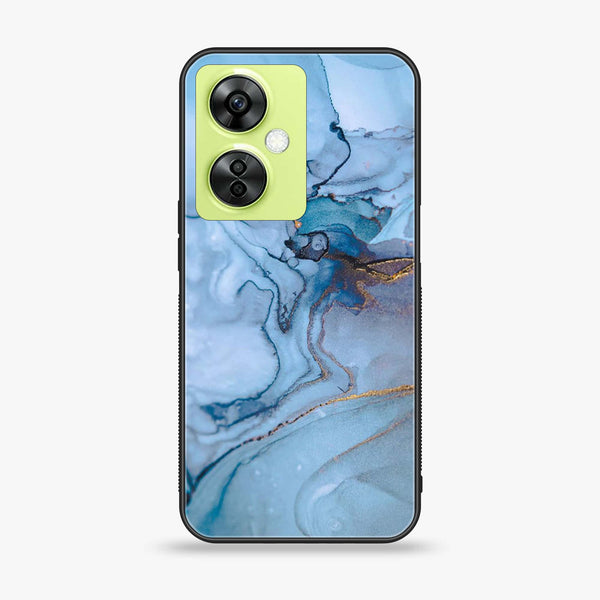 OnePlus Nord CE 3 Lite - Blue Marble Series - Premium Printed soft Bumper shock Proof Case