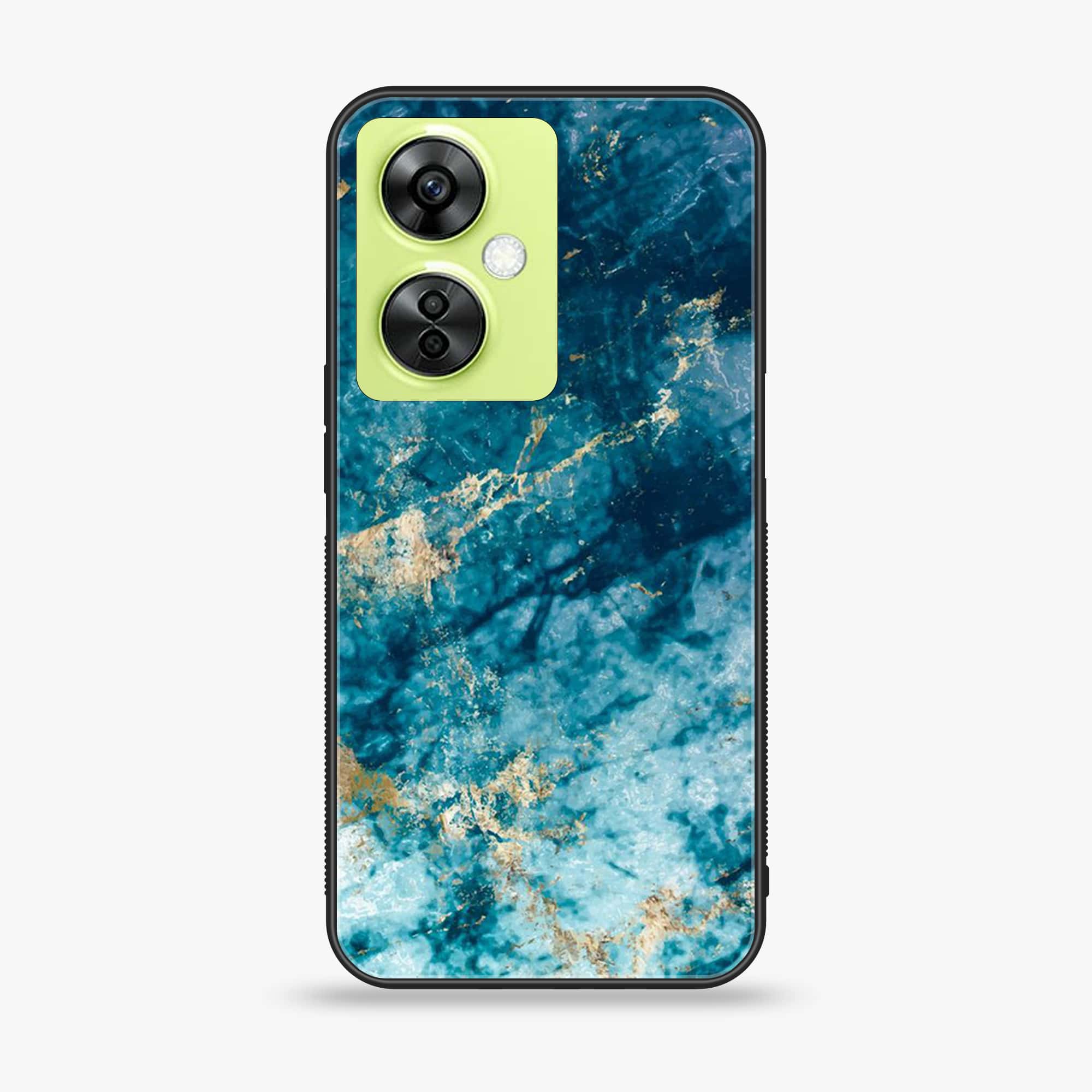 OnePlus Nord CE 3 Lite - Blue Marble Series - Premium Printed soft Bumper shock Proof Case