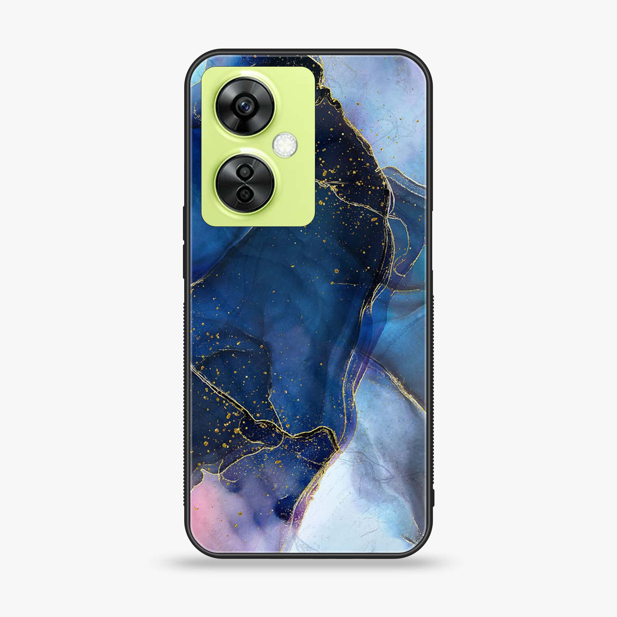 OnePlus Nord CE 3 Lite - Blue Marble Series - Premium Printed soft Bumper shock Proof Case