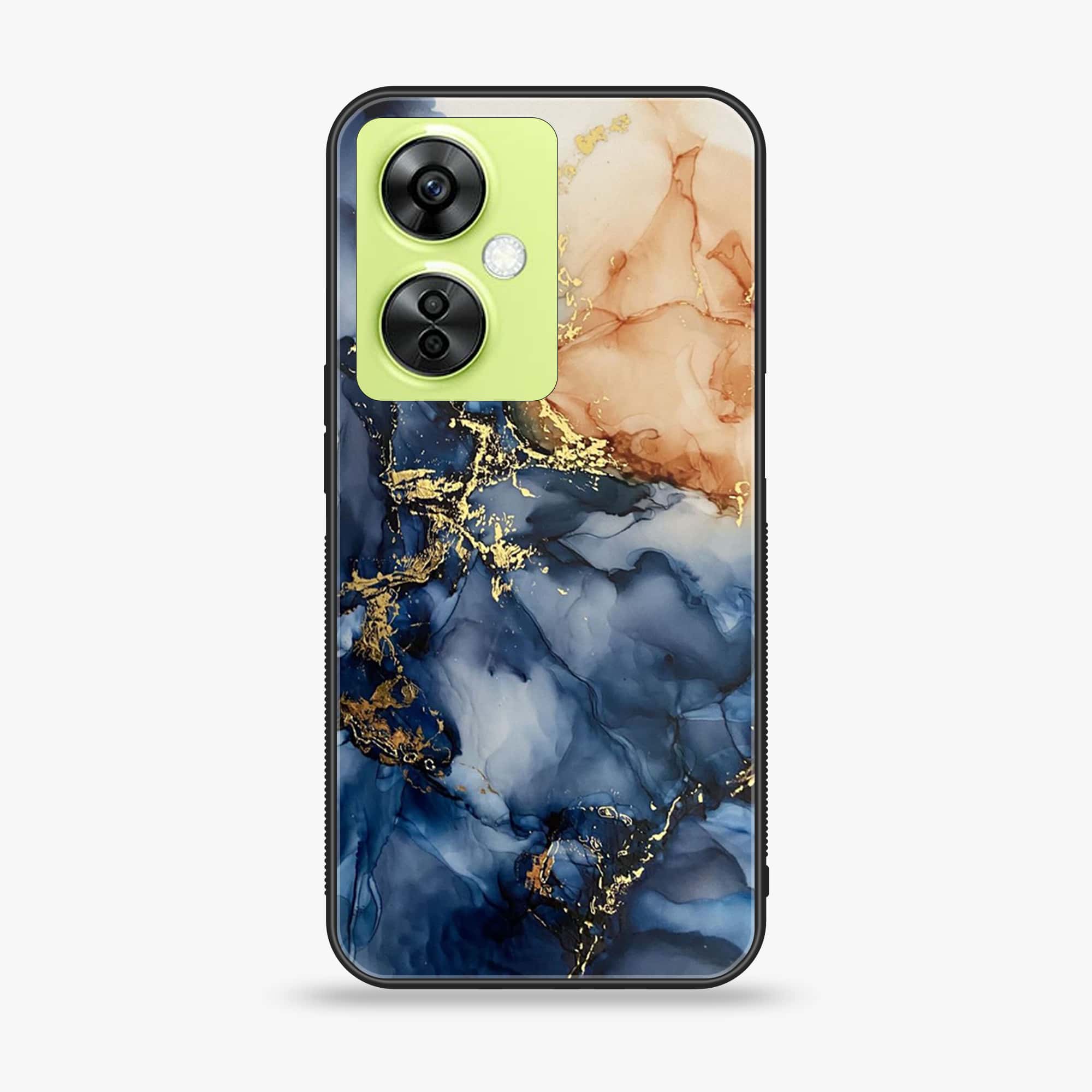 OnePlus Nord CE 3 Lite - Blue Marble Series - Premium Printed soft Bumper shock Proof Case