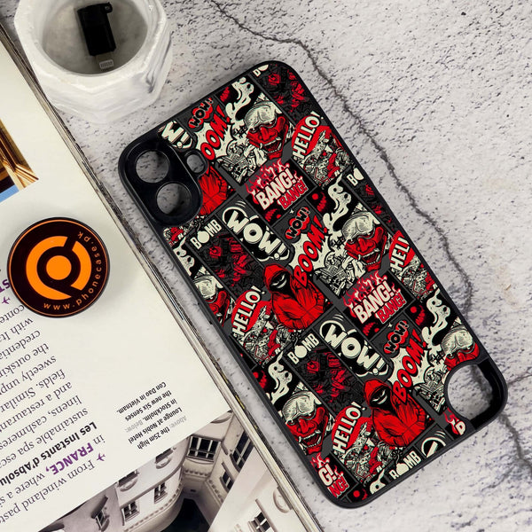 Nothing CMF Phone 1 - Boom Red - Premium Metal Printed soft Bumper Shock Proof Case