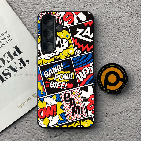 Samsung Galaxy S25 FE - Boom - Premium Metal Printed soft Bumper shock Proof Case