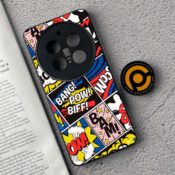 Vivo X200 Pro - Boom - Premium Metal  Printed soft Bumper shock Proof Case