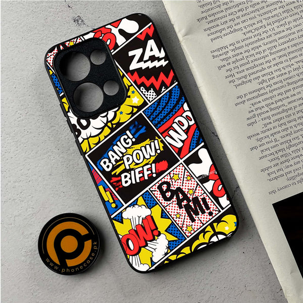 Oppo Reno 13 - Boom - Premium Metal Printed Soft Bumper Shockproof Case