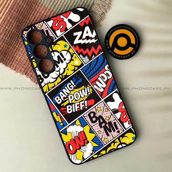 Samsung Galaxy S24 FE - Boom - Premium Metal Printed soft Bumper shock Proof Case